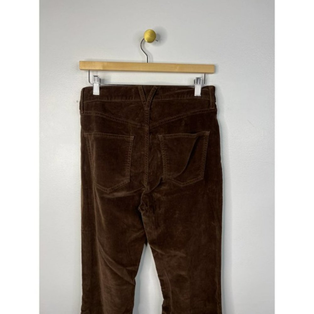 Veronica Beard Sheridan Bell Bottom Corduroy Jeans Women's Brown Size: 28 NWT - Picture 6 of 8